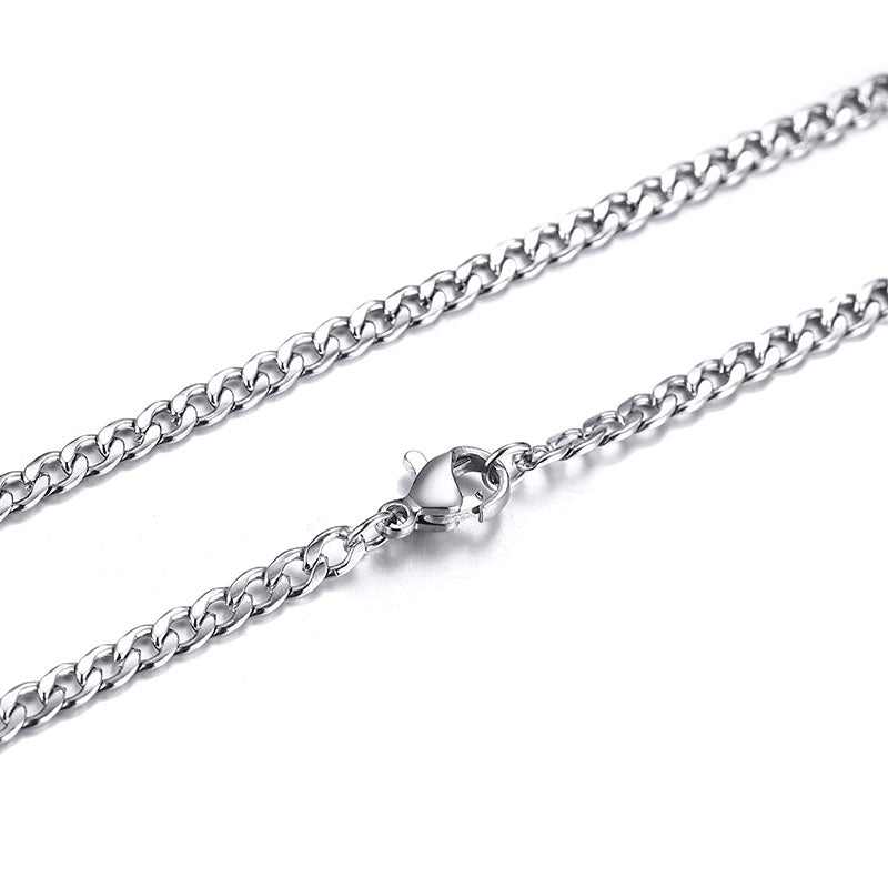 Rounded Curb Chain Necklace
