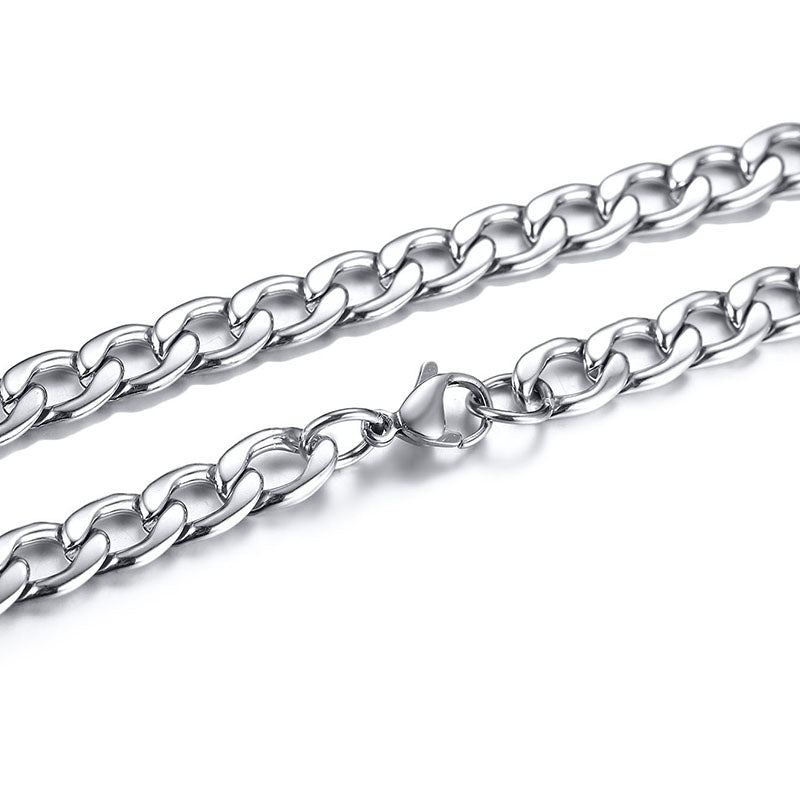 Rounded Curb Chain Necklace