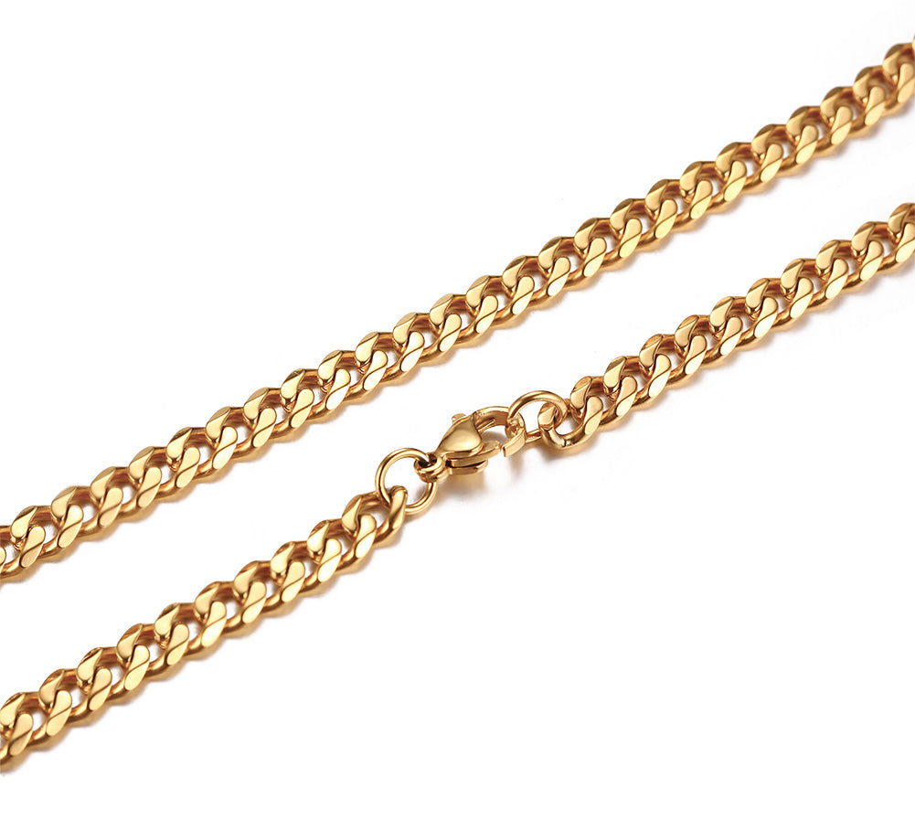 Bold Curb Link Chain Necklace