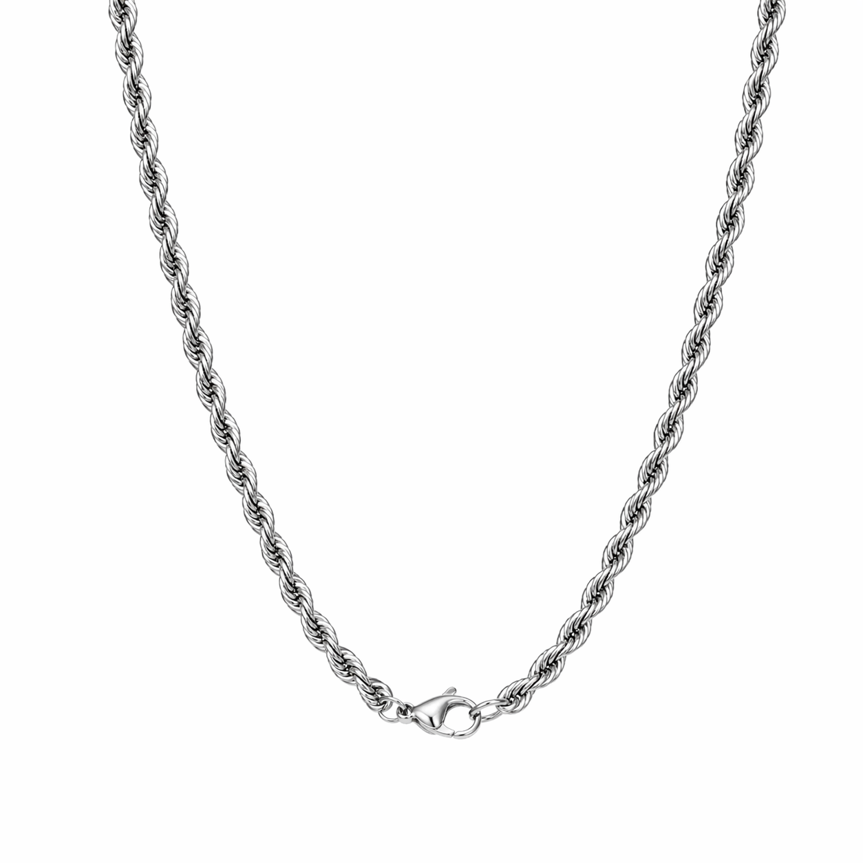 Twisted Rope Chain Necklace