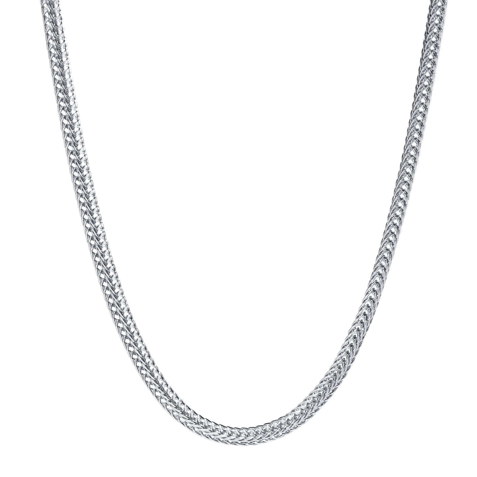 2.5mm Compact Franco Link Chain Necklace