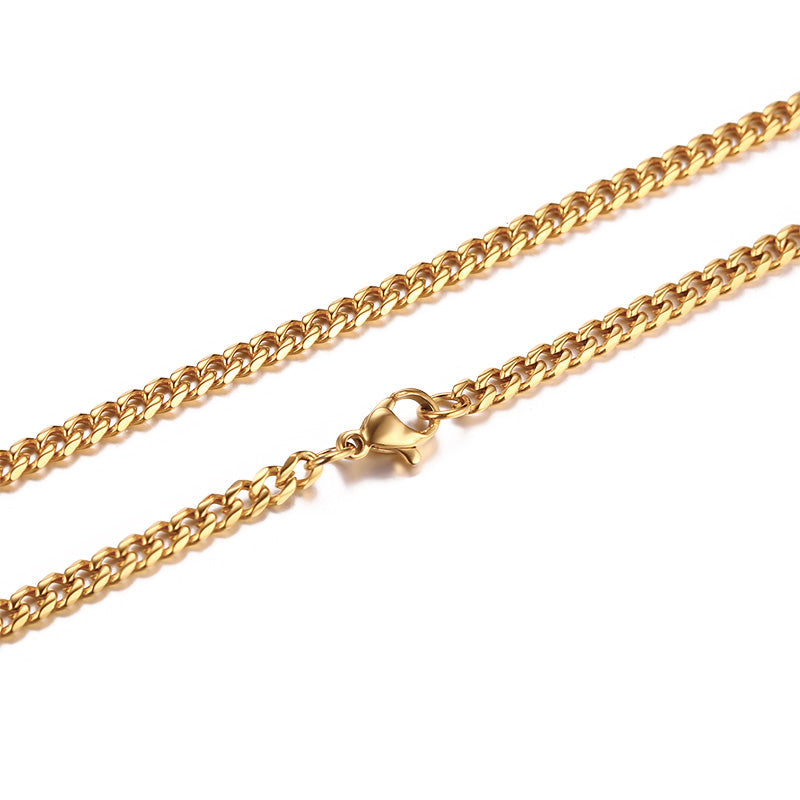 Bold Curb Link Chain Necklace