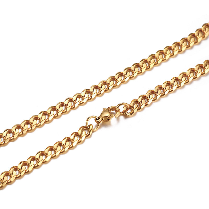 Bold Curb Link Chain Necklace