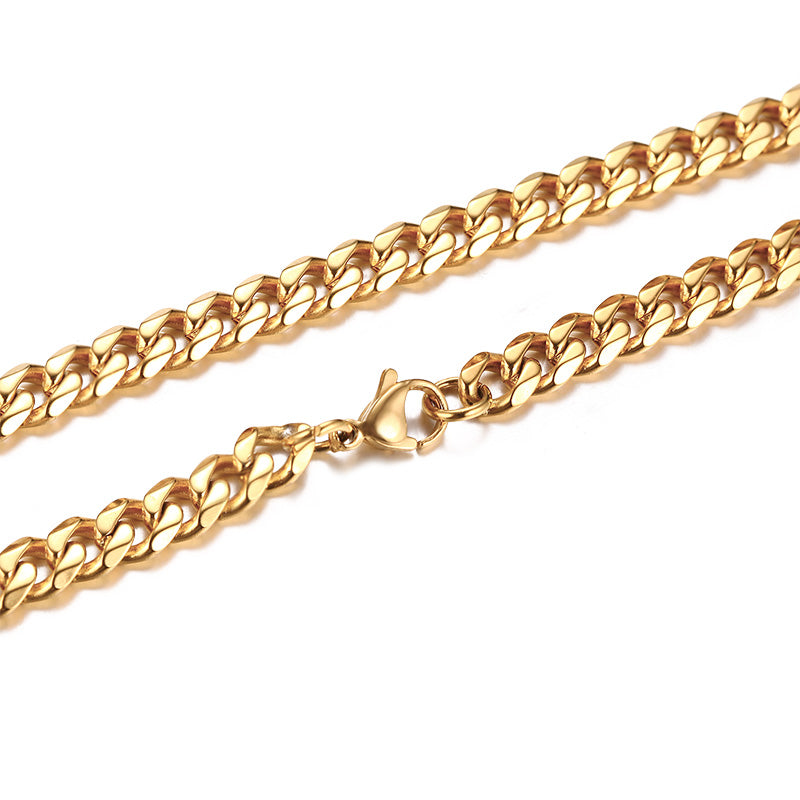 Bold Curb Link Chain Necklace