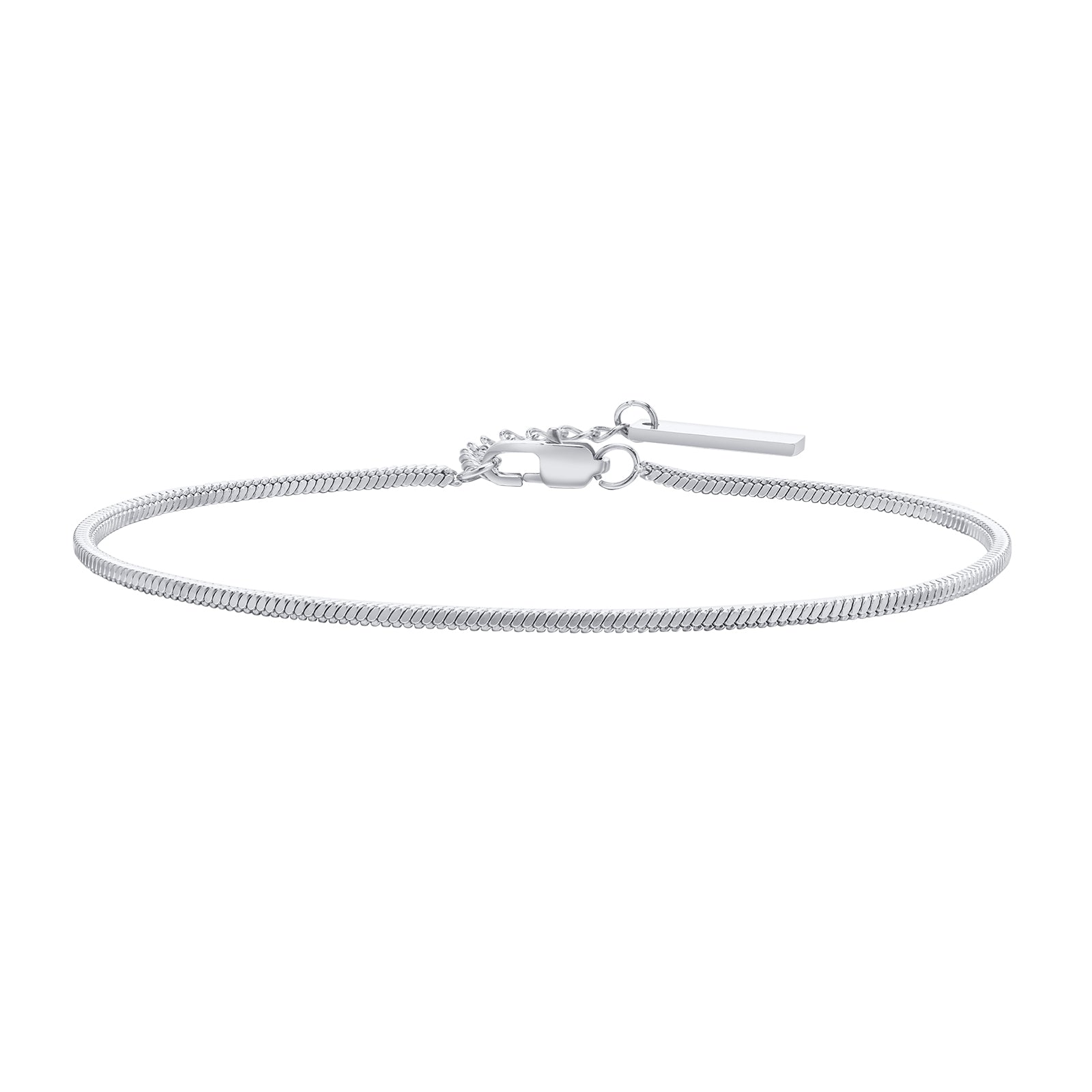 Slim Snake Chain Bracelet, 1.7mm – Stainless Steel Jewelry – Chain Supplyy