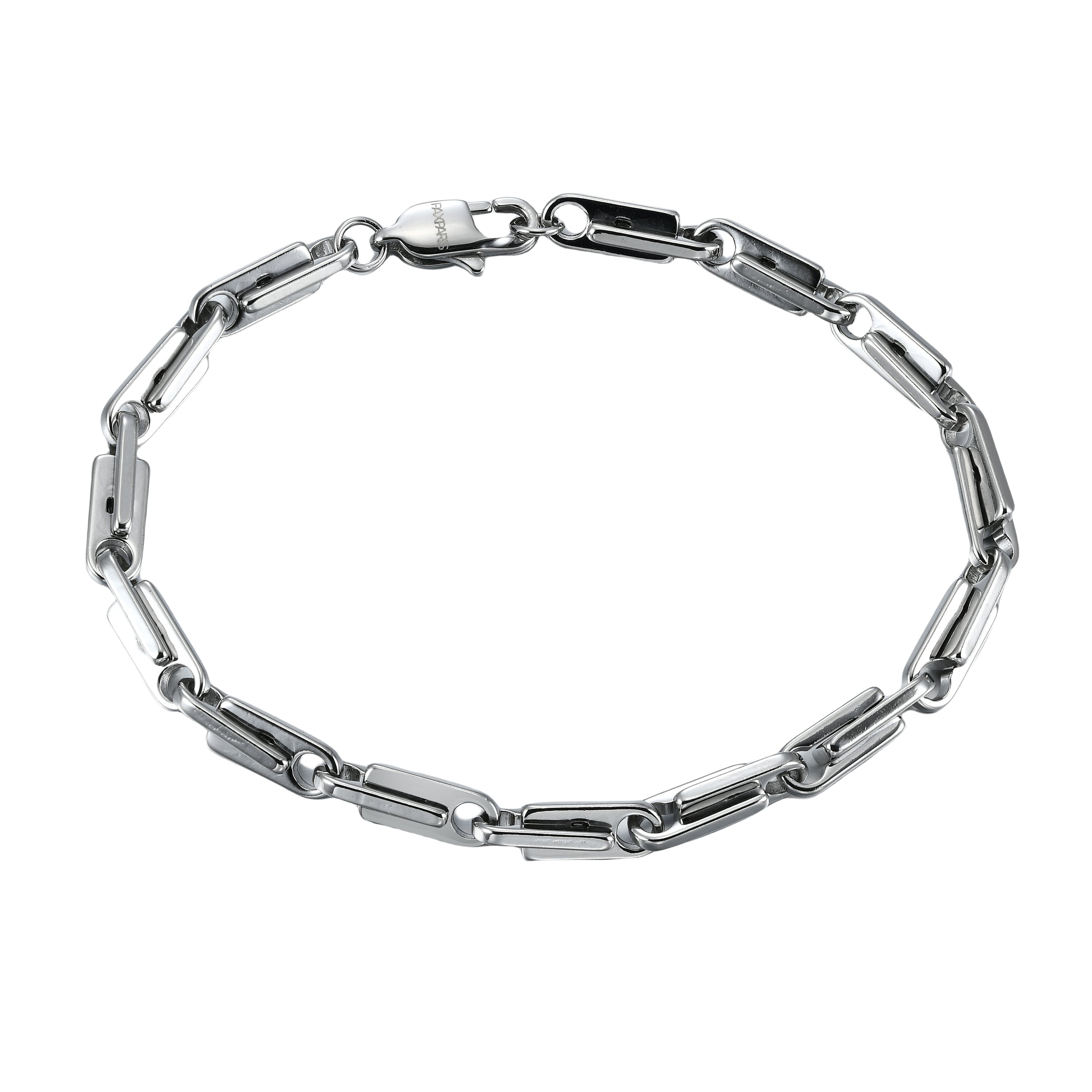 Rectangular Link Bracelet, 6mm
