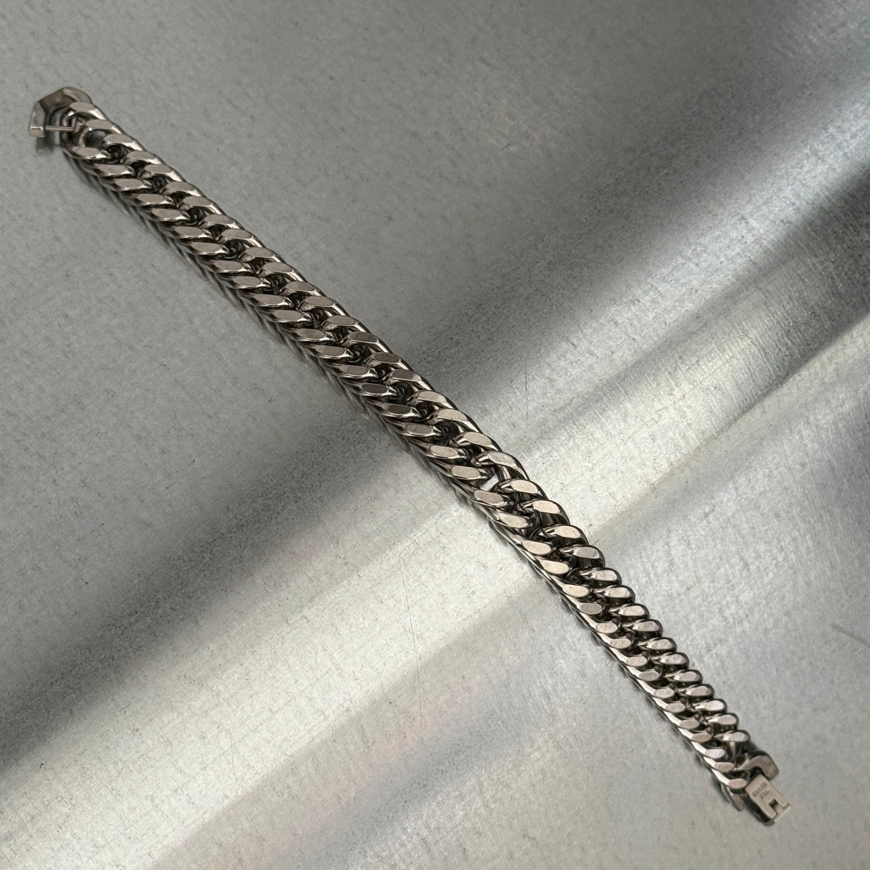 Compact Curb Chain Bracelet, 10mm