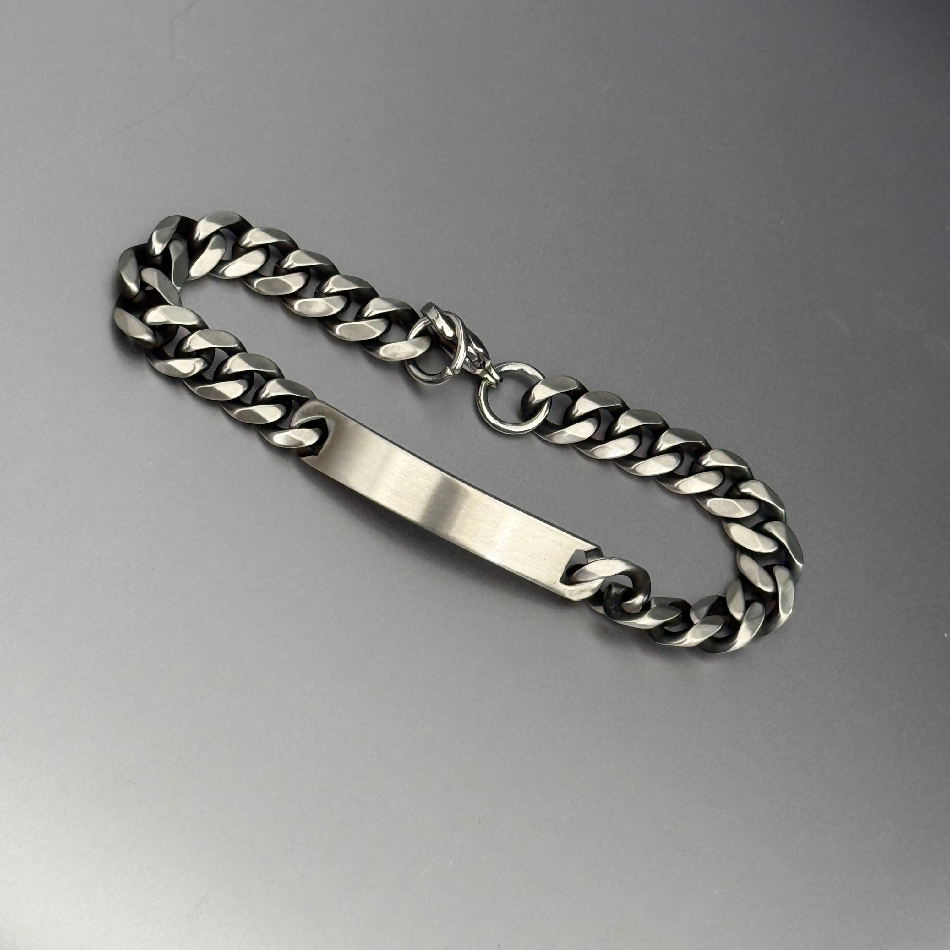 Name Tag Bracelet,  8.8mm