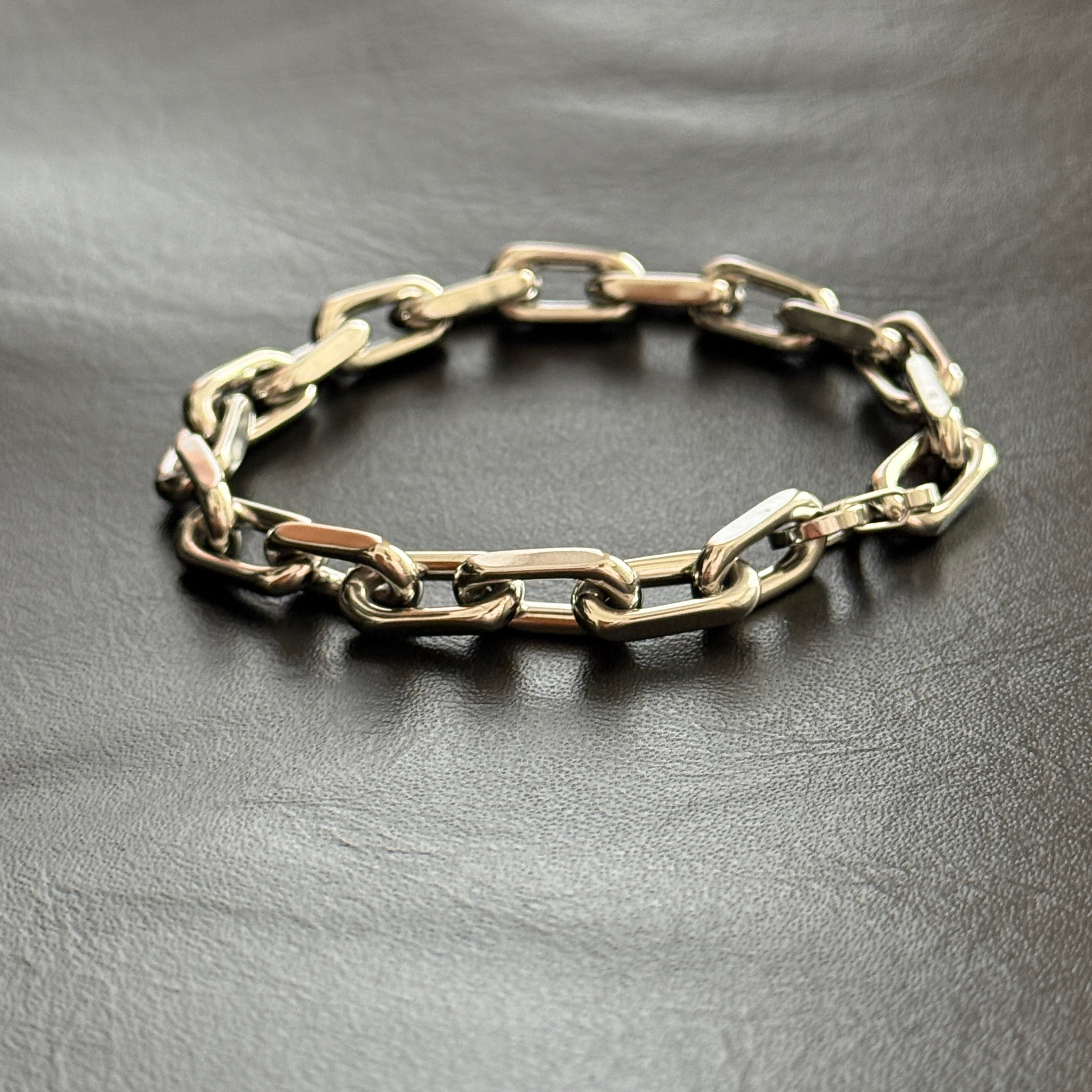 Oval Chain Link Bracelet, 7mm
