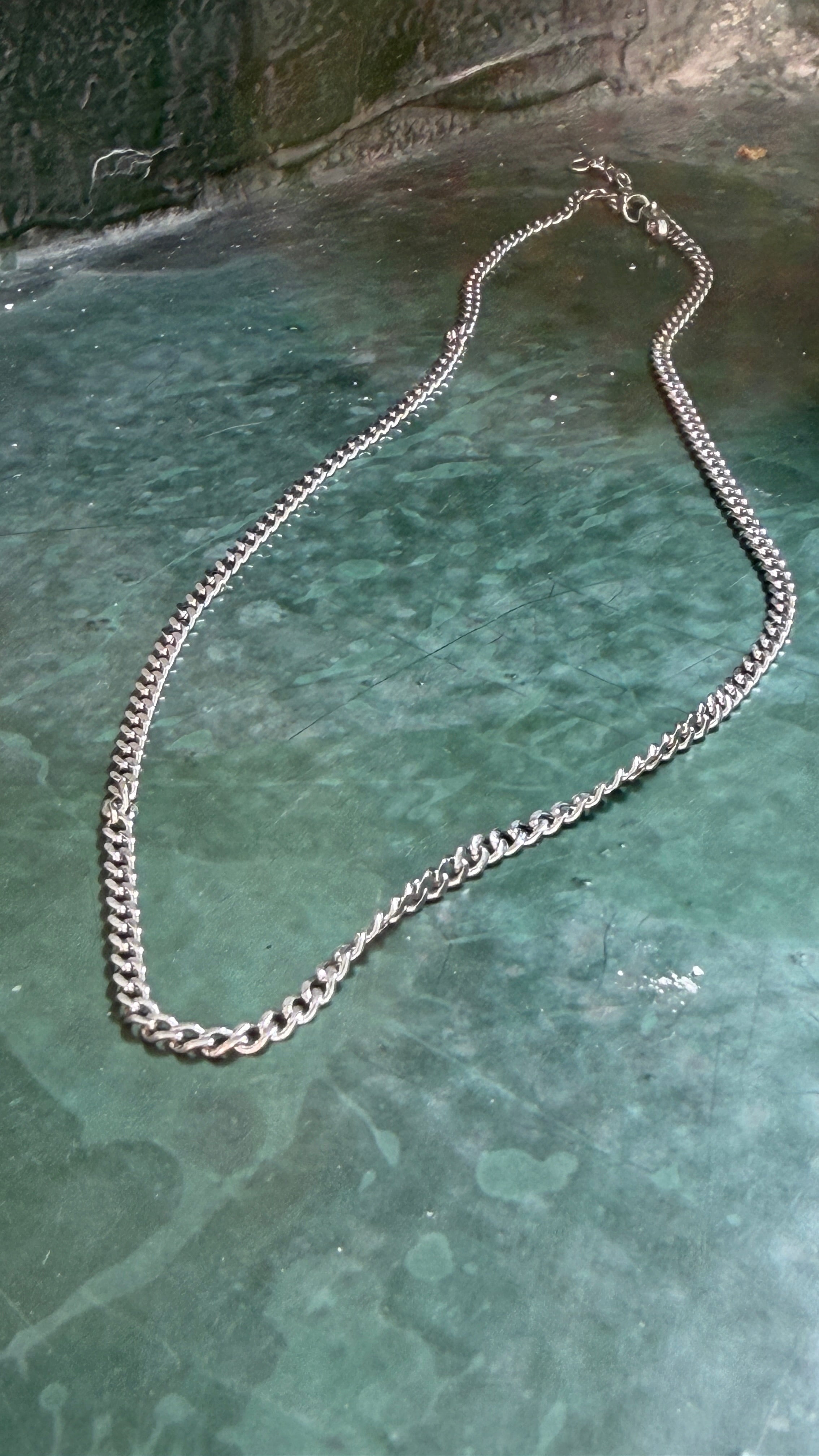 3mm Classic Curb Chain Necklace