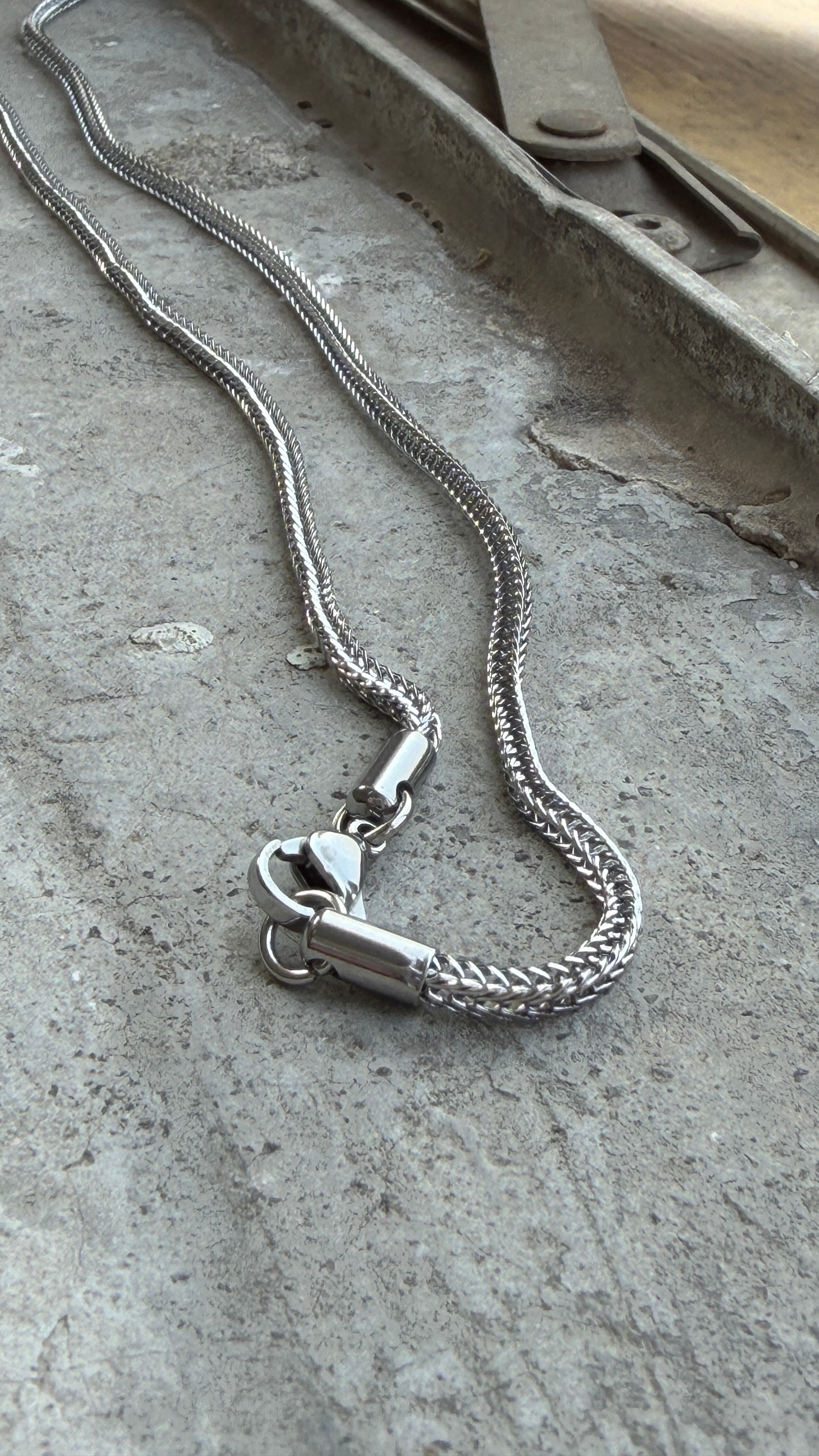 2.5mm Compact Franco Link Chain Necklace