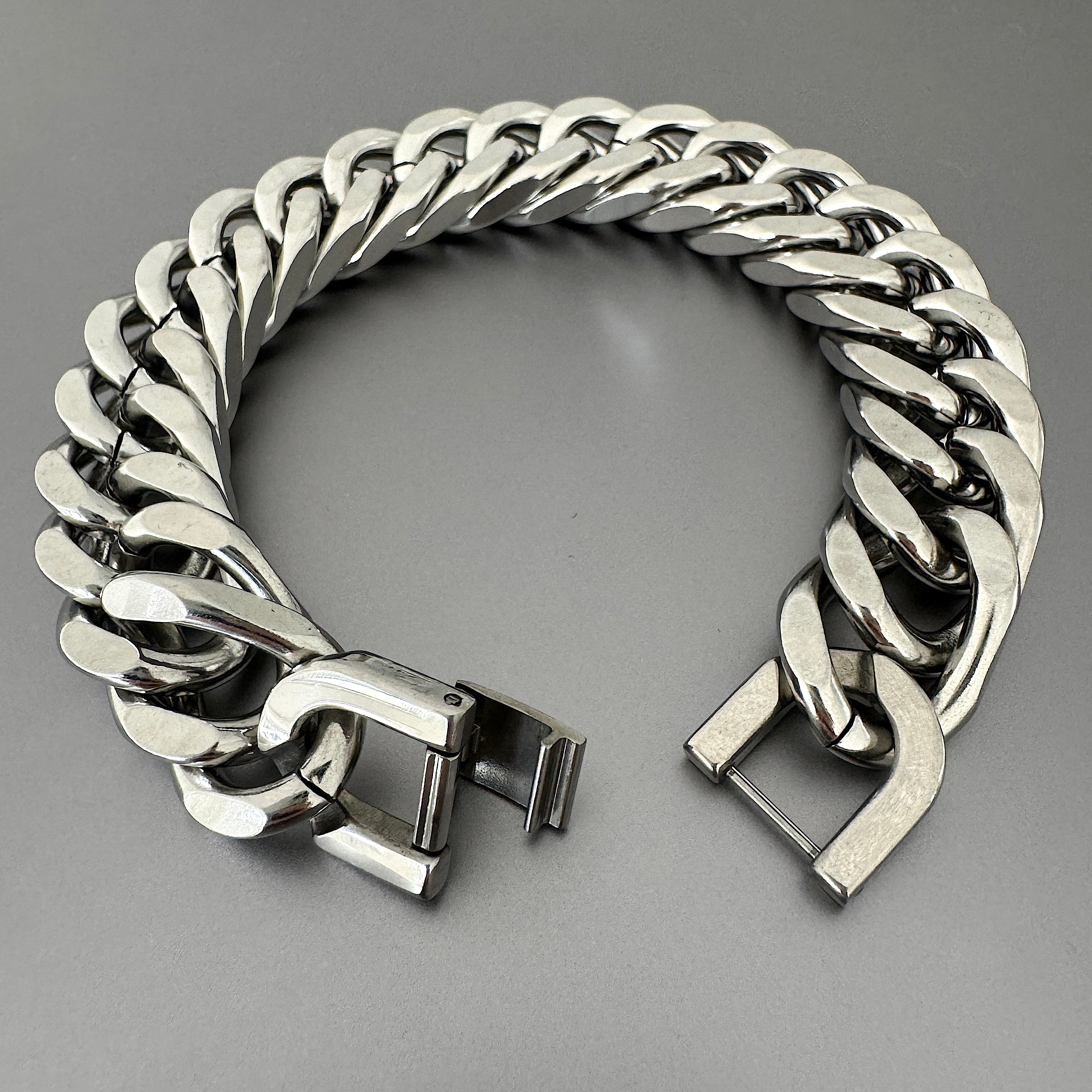 Ultra Bold Chain Link Bracelet, 15mm