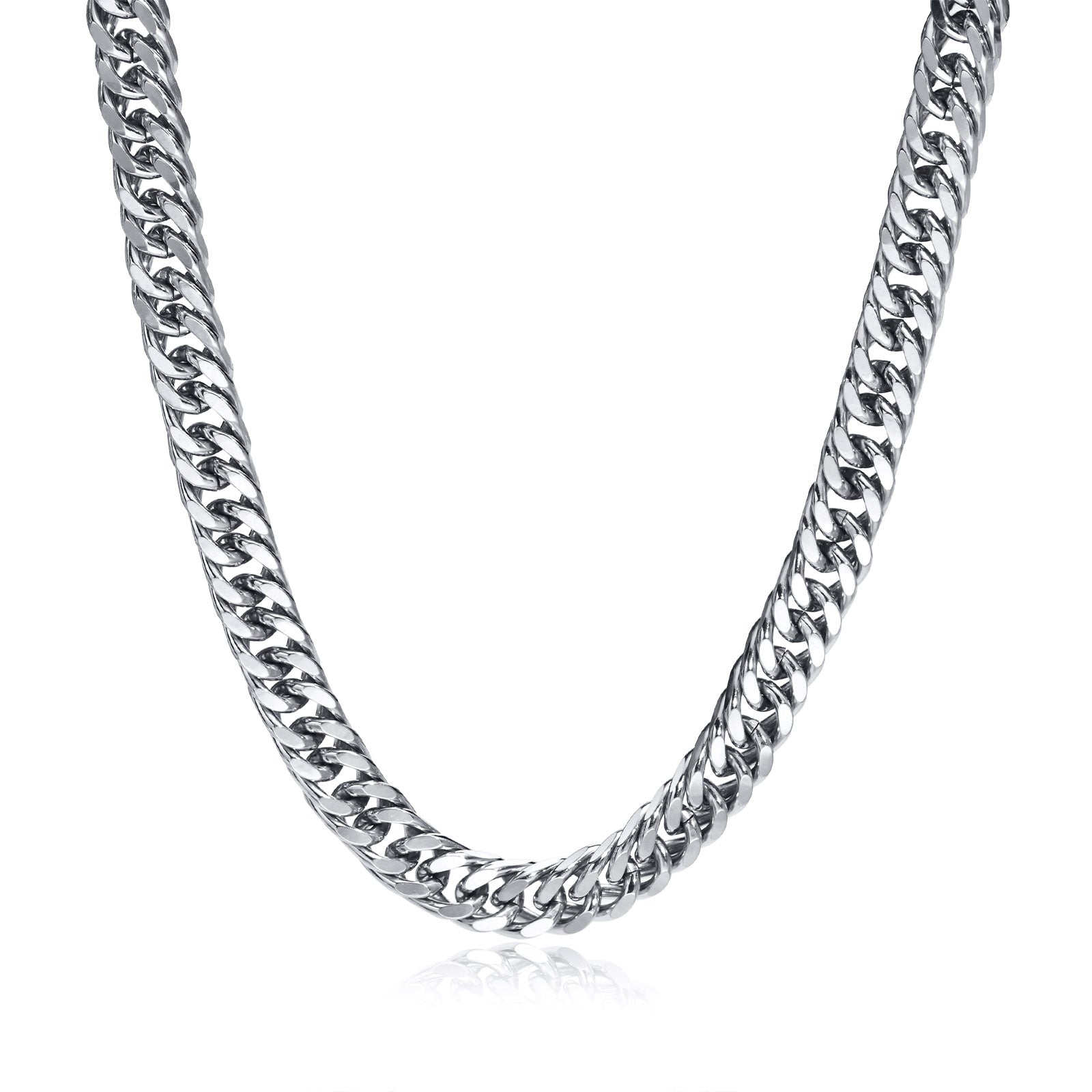 8mm Premium Double Cuban Chain Necklace