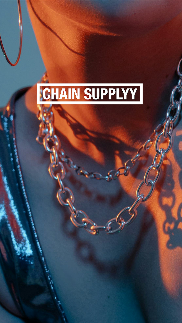 9mm Beveled Oval Link Chain Necklace with OT Clasp, 20"