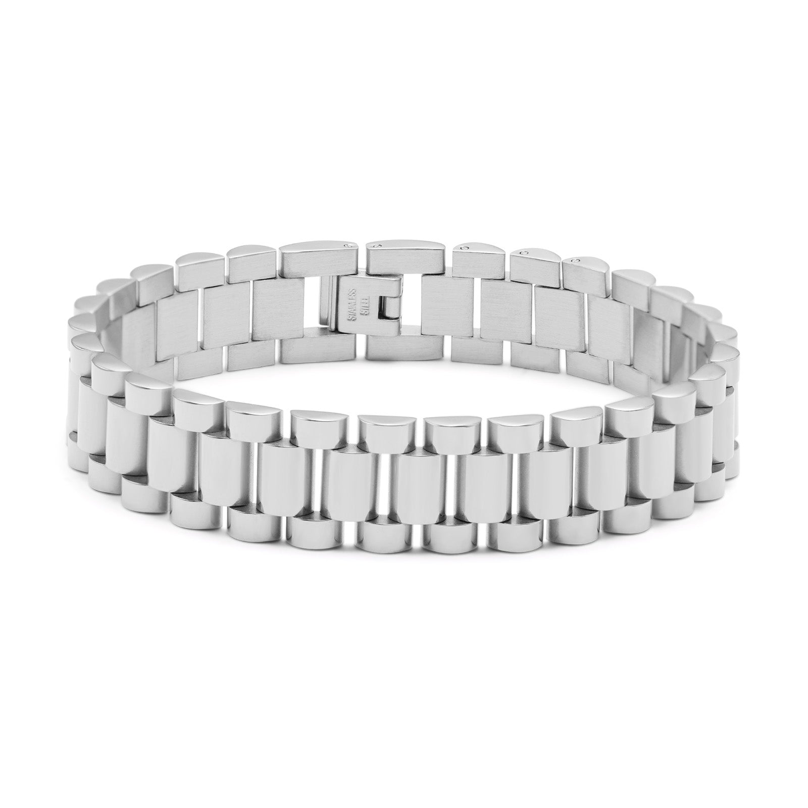 Watch Band Bracelet, 15mm – Stainless Steel Jewelry – Chain Supplyy